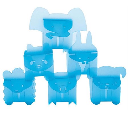 party animals allacciatovaglioli azzurro e my guzzini