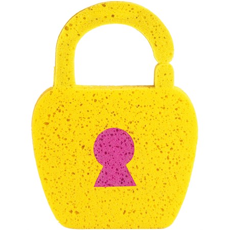 spugna da bagno giallo lock e my