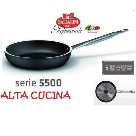 padella in alluminio antiaderente cm 36 serie 5500