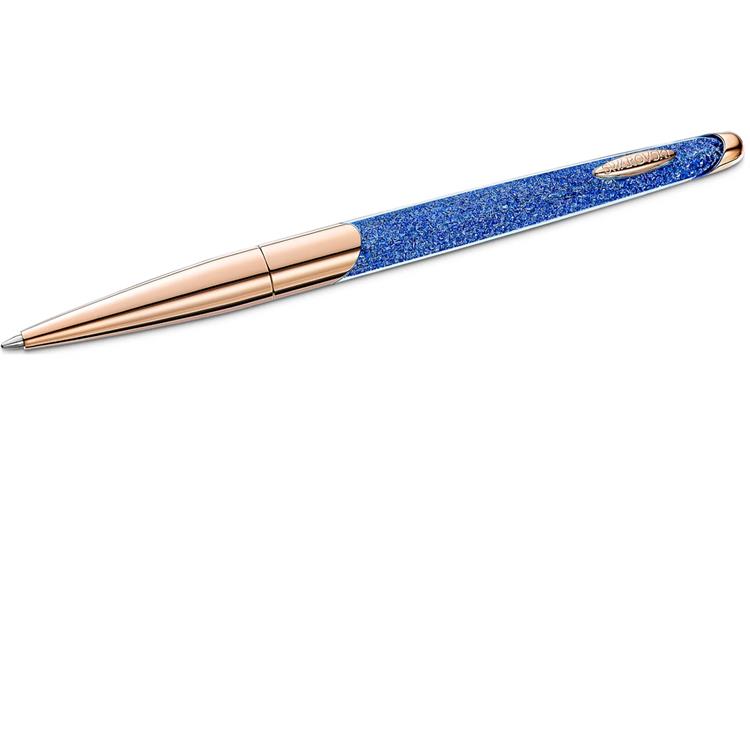 Penna a Sfera Crystalline Nova Azzurro e Oro Rosa
