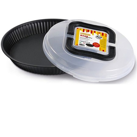 bake away stampo crostata con coperchio cm 28