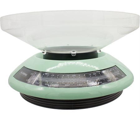 bilancia meccanica analogica verde acqua