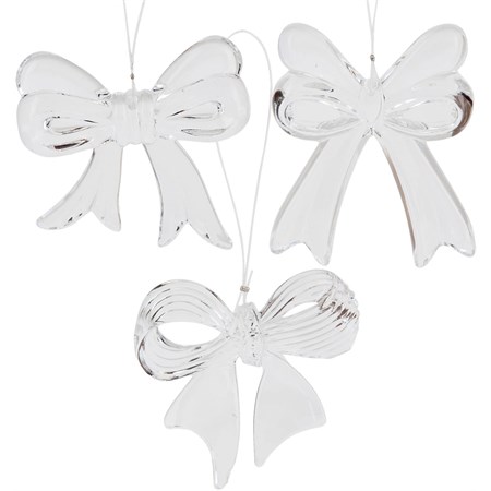 set 3 fiocchi da appendere