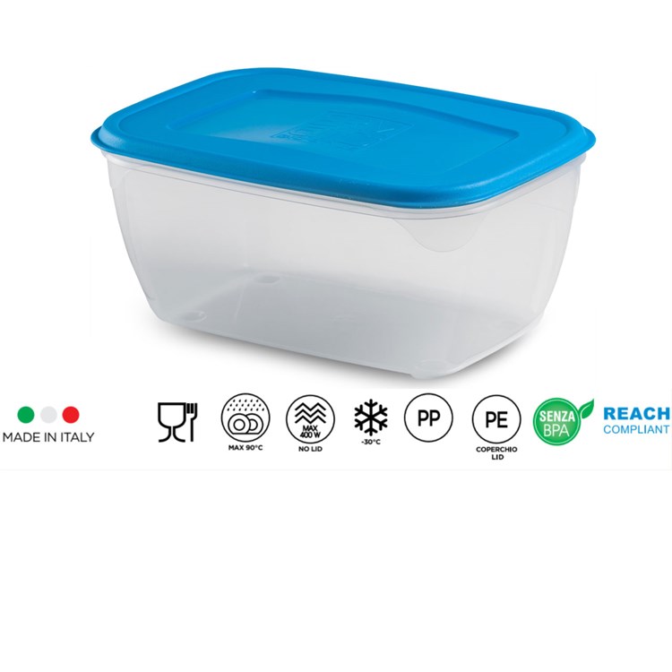 Contenitore ermetico rettangolare 1 litro