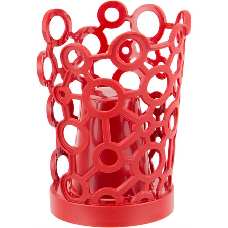 portabicchieri forme rosso gio style