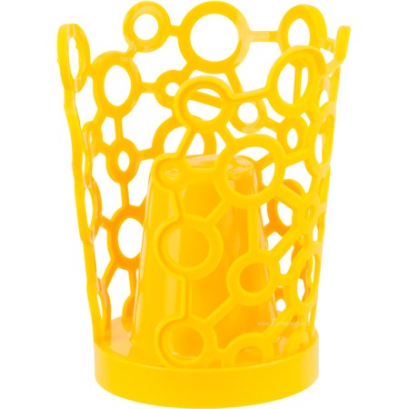 portabicchieri forme giallo gio style