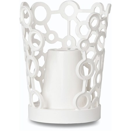 portabicchieri forme bianco gio style