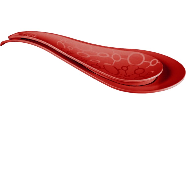 Doppio posamestolo Rosso