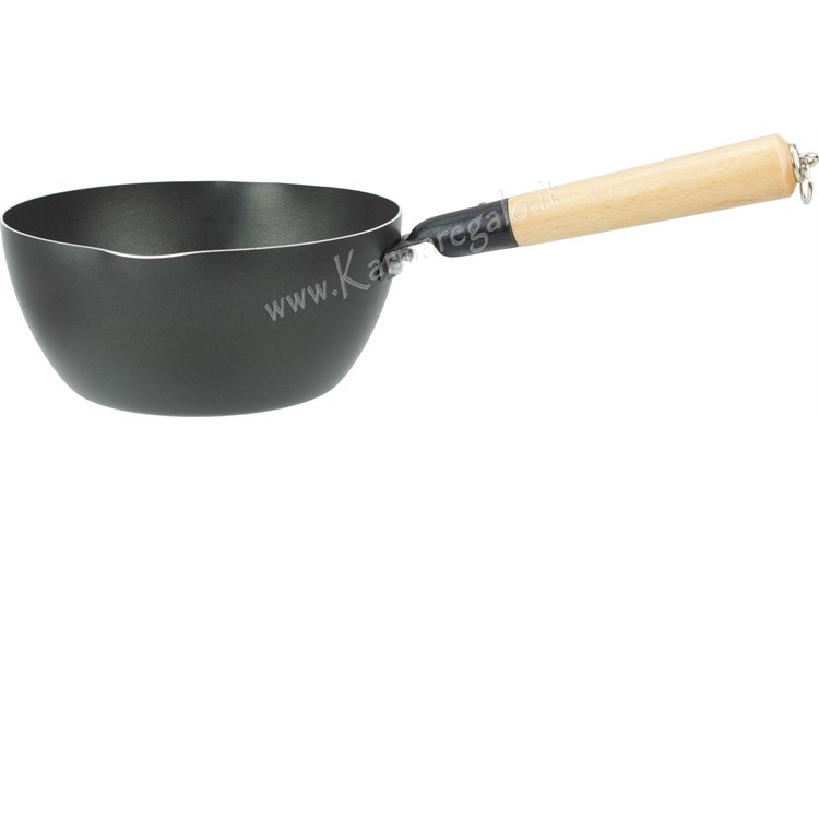 Casseruola 1 manico cm 14 Nero Frabosk