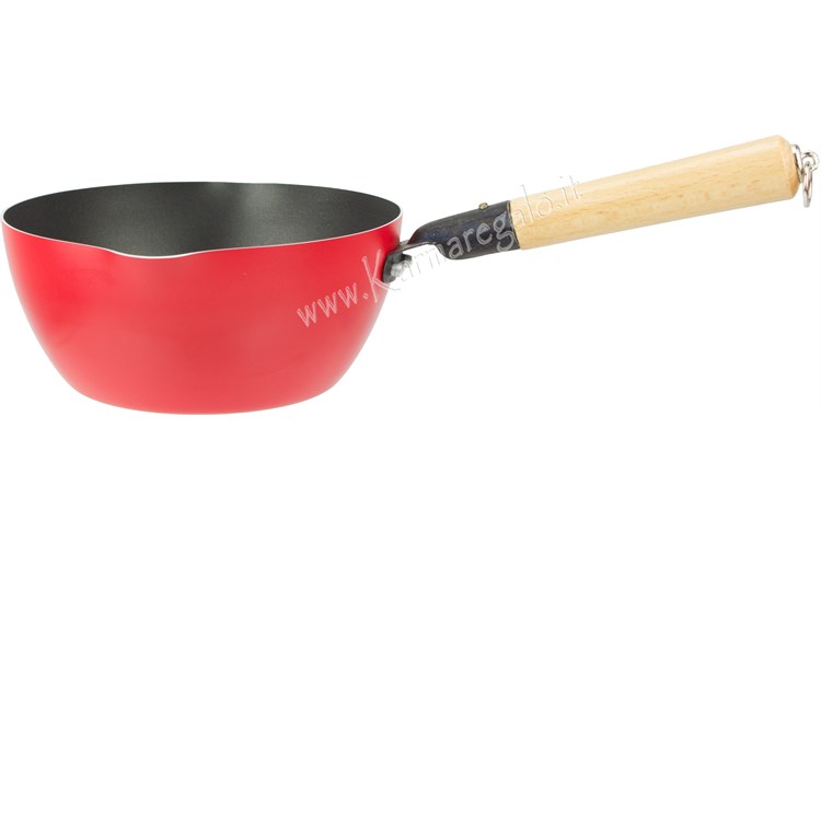 Casseruola 1 manico cm 14 Rosso