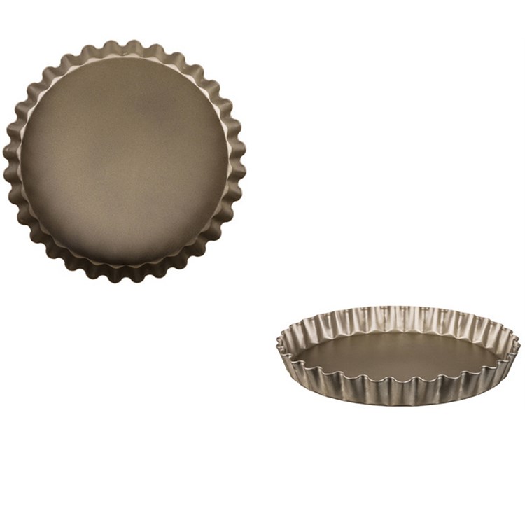 Stampo Crostata 28 cm in Acciaio Rivestito