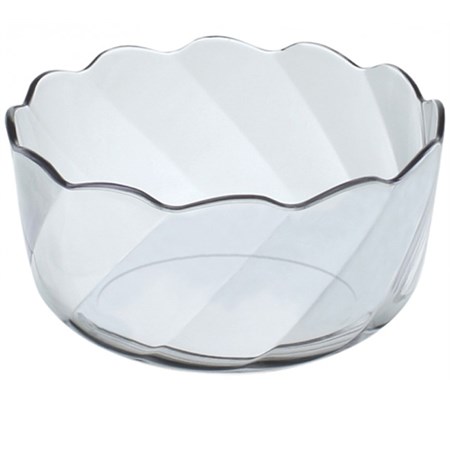 ciotola in plastica trasparente cm 12