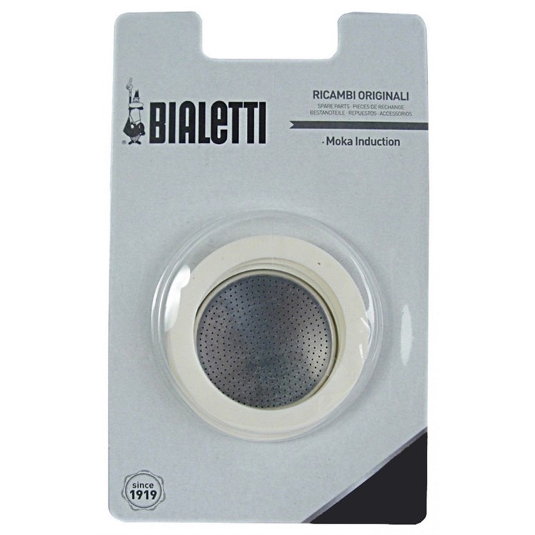 Set 3 Guarnizioni con piastrino per Moka ad induzione tz 6