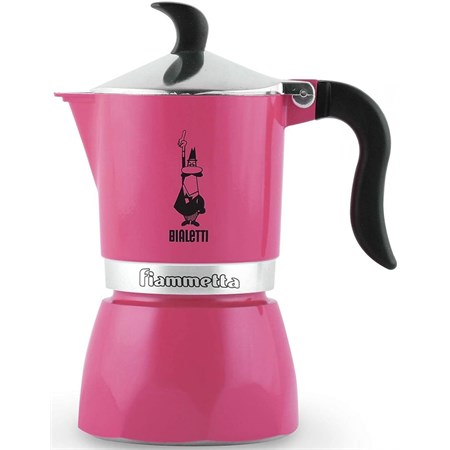 caffettiera fiammetta primavera rosa 1 tz