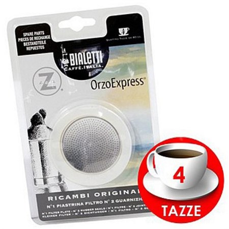 ricambio originale guarnizione con piastrina orzo express 4 tz