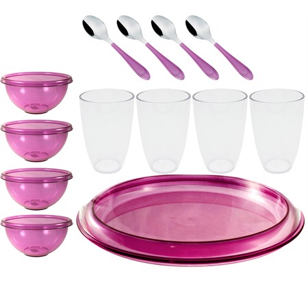 set 13 pezzi glicine