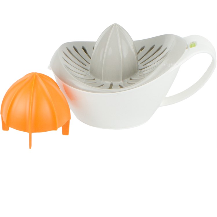 Spremiagrumi Riflori grigio e bianco