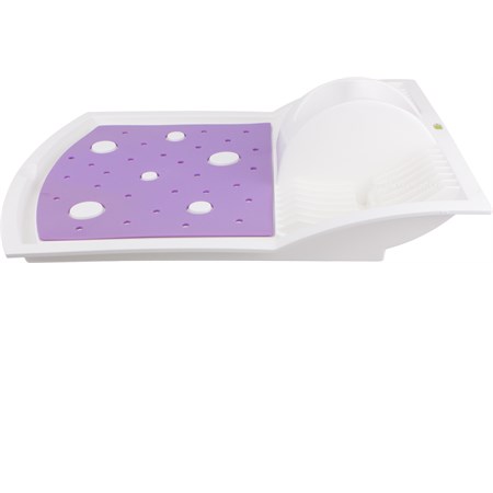 scolastoviglie con tappetino viola