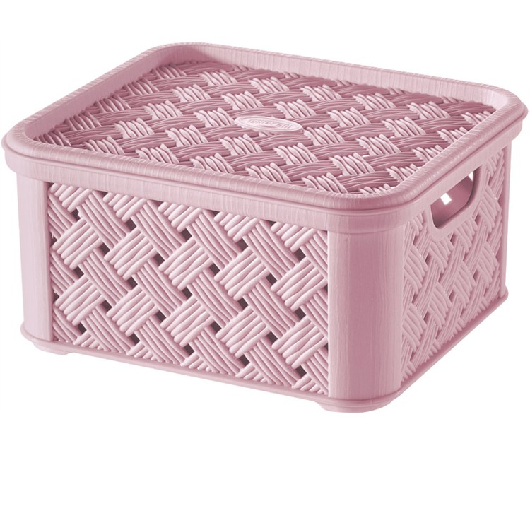 Scatola piccola Arianna con coperchio Rosa