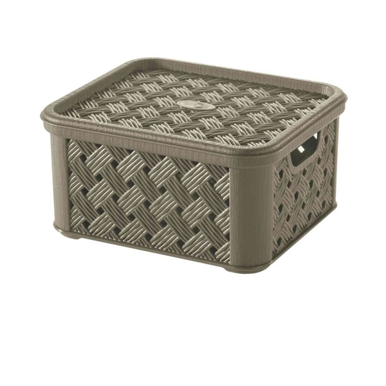 Scatola piccola Arianna con coperchio wenge