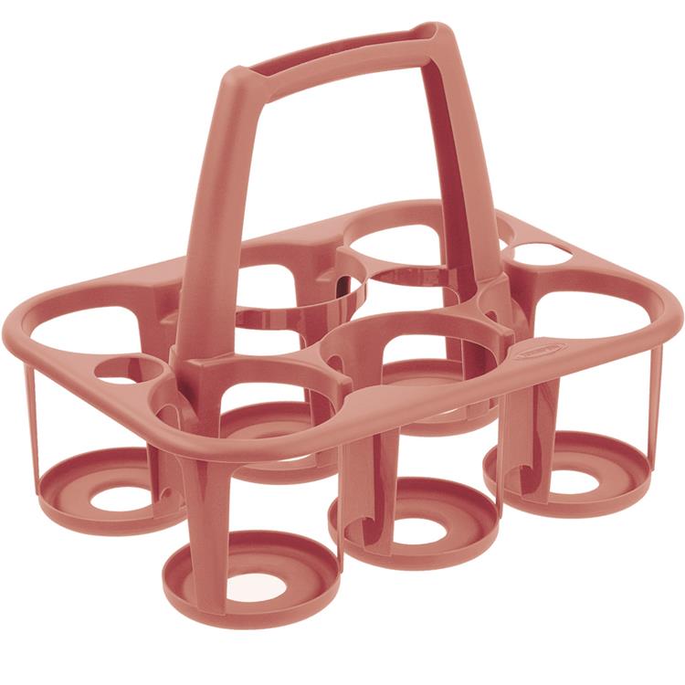 Porta bottiglie cover Line Corallo