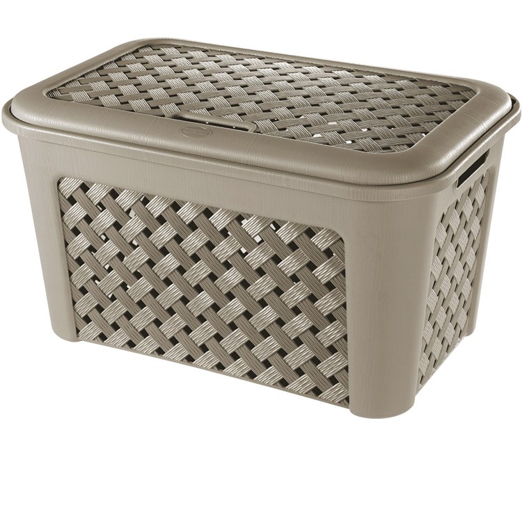 Cesta Portabiancheria Arianna Con Coperchio Talpa