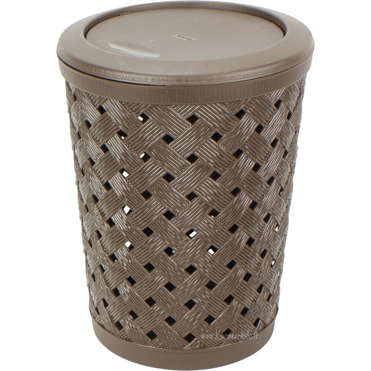 Pattumiera gettacarta Arianna wenge