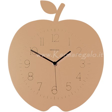 orologio da parete mela sabbia