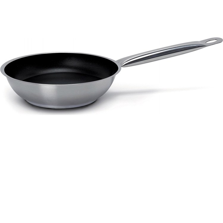 Padella Professionale Acciaio Antiaderente Bullonata cm 28