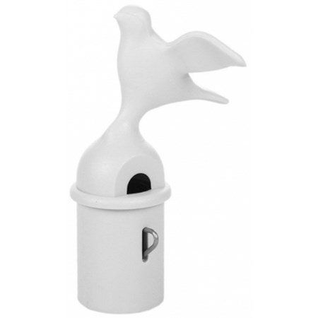 fischietto a uccellino bianco alessi