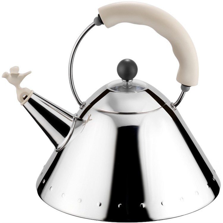 Bollitore Uccellino Bianco