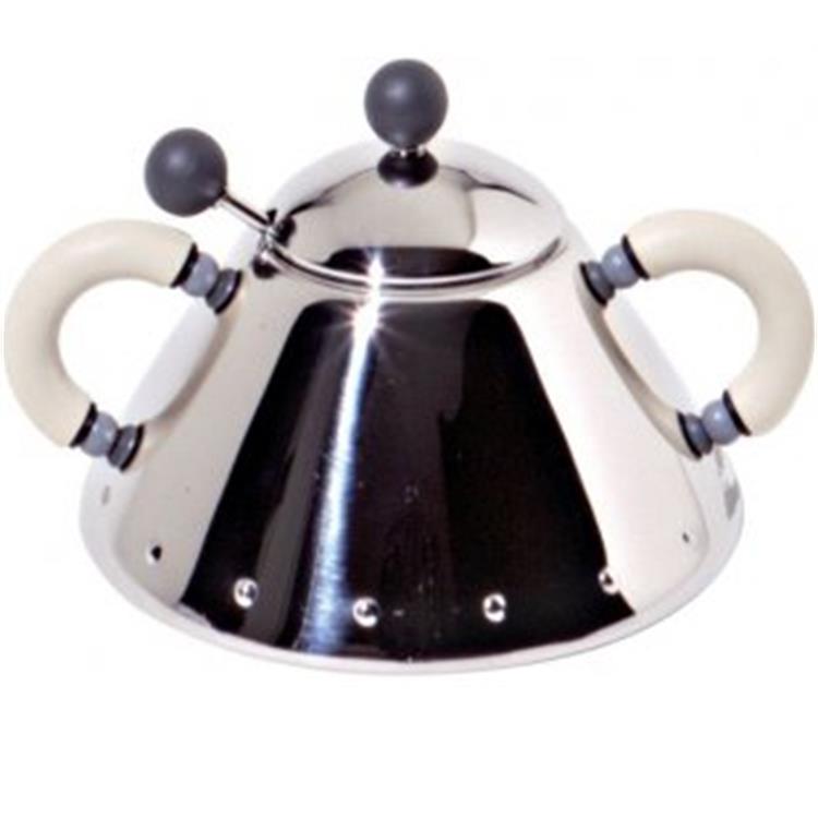 Zuccheriera Con Cucchiaino Bianco