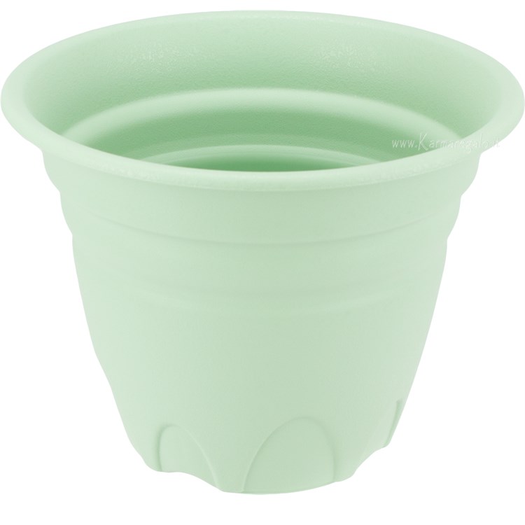 Vaso Tullipan rotondo cammeo cm 20