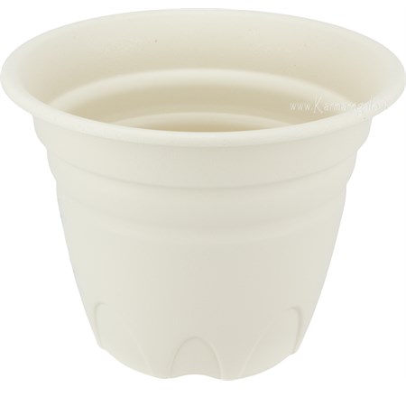 vaso tullipan rotondo angora cm 30