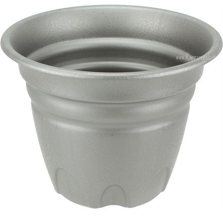 vaso tullipan rotondo grafite cm 40