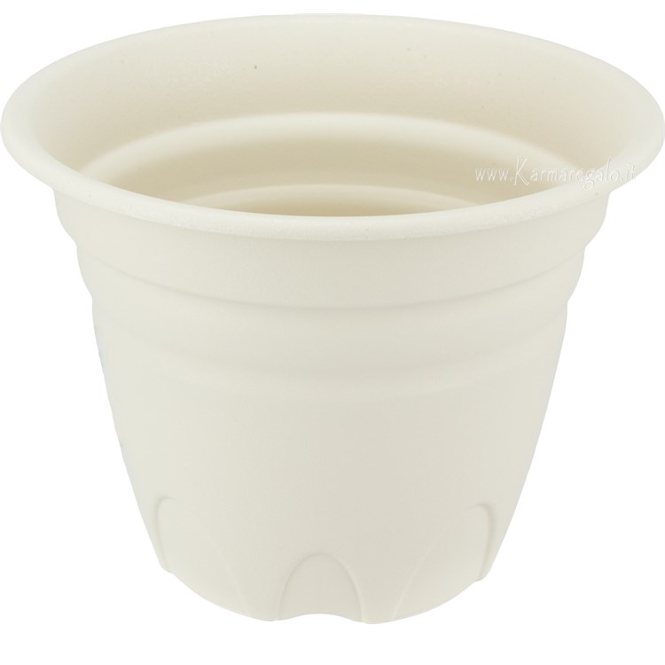 Vaso Tullipan rotondo angora cm 40