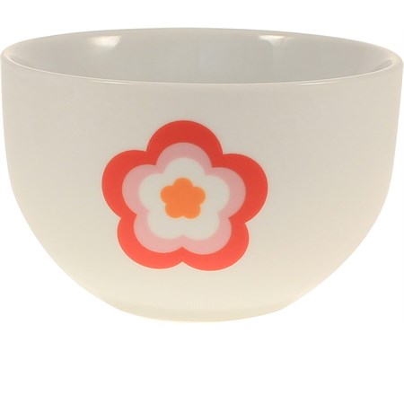 coppetta porcellana cm 10 rosso forme casa guzzini