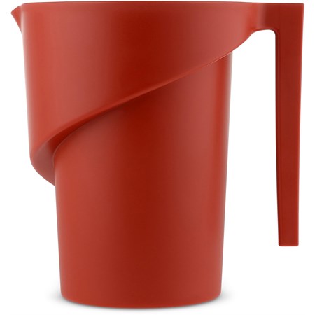 caraffa graduata twisted rosso