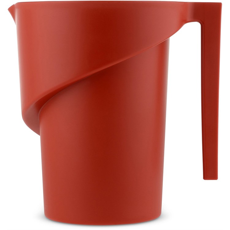 Caraffa graduata Twisted Rosso