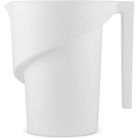 caraffa graduata twisted bianco