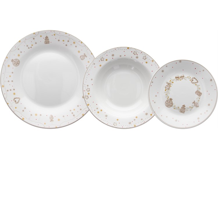 Servizio 18 Piatti Starlight