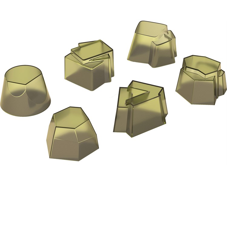 Set di 6 Timballi In Silicone Verde Kiwi