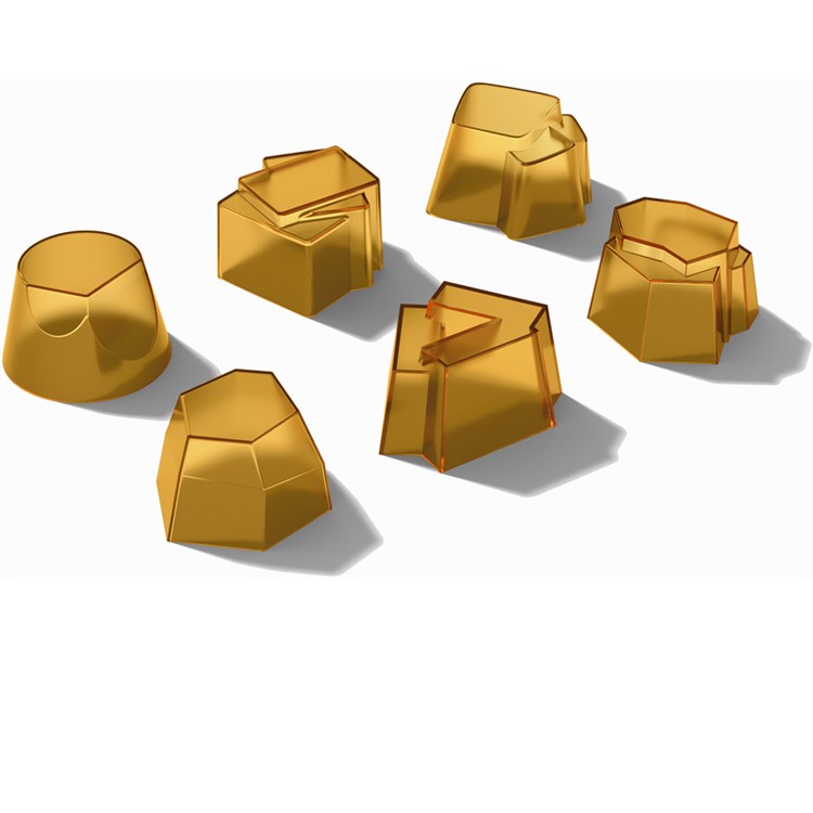 Set di 6 timballi in silicone 