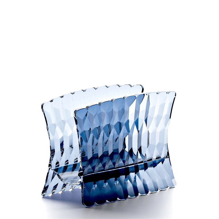 Portatovaglioli Verticale Vanity Blu Denim