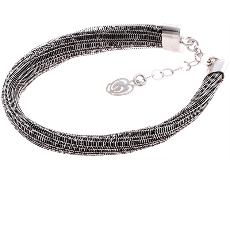 Bracciale Preziosa Regina Argento Fumo