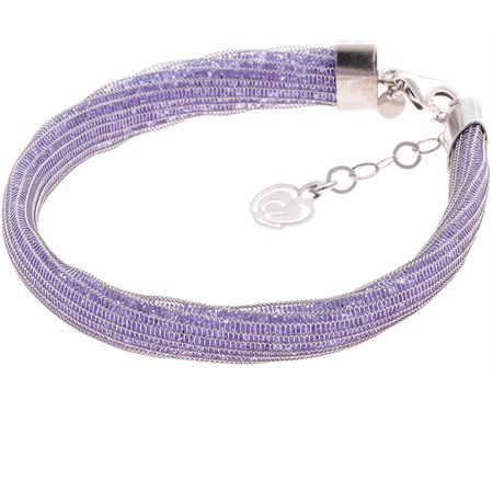 bracciale preziosa regina argento viola