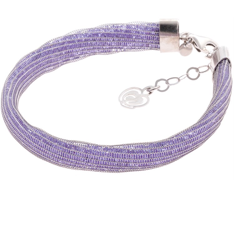 Bracciale Preziosa Regina Argento Viola