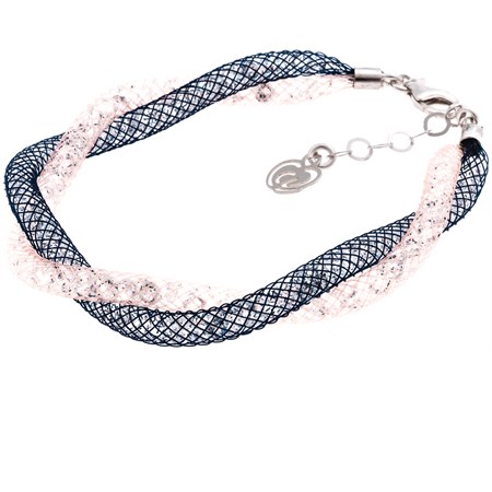 bracciale infinito blu