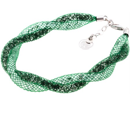 bracciale infinito verde
