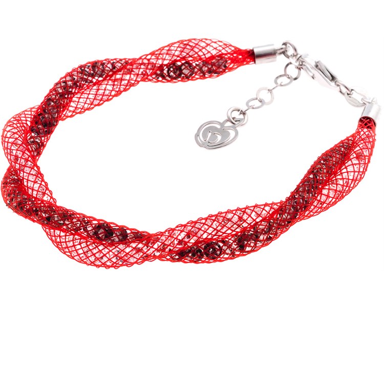 Bracciale Infinito Rosso